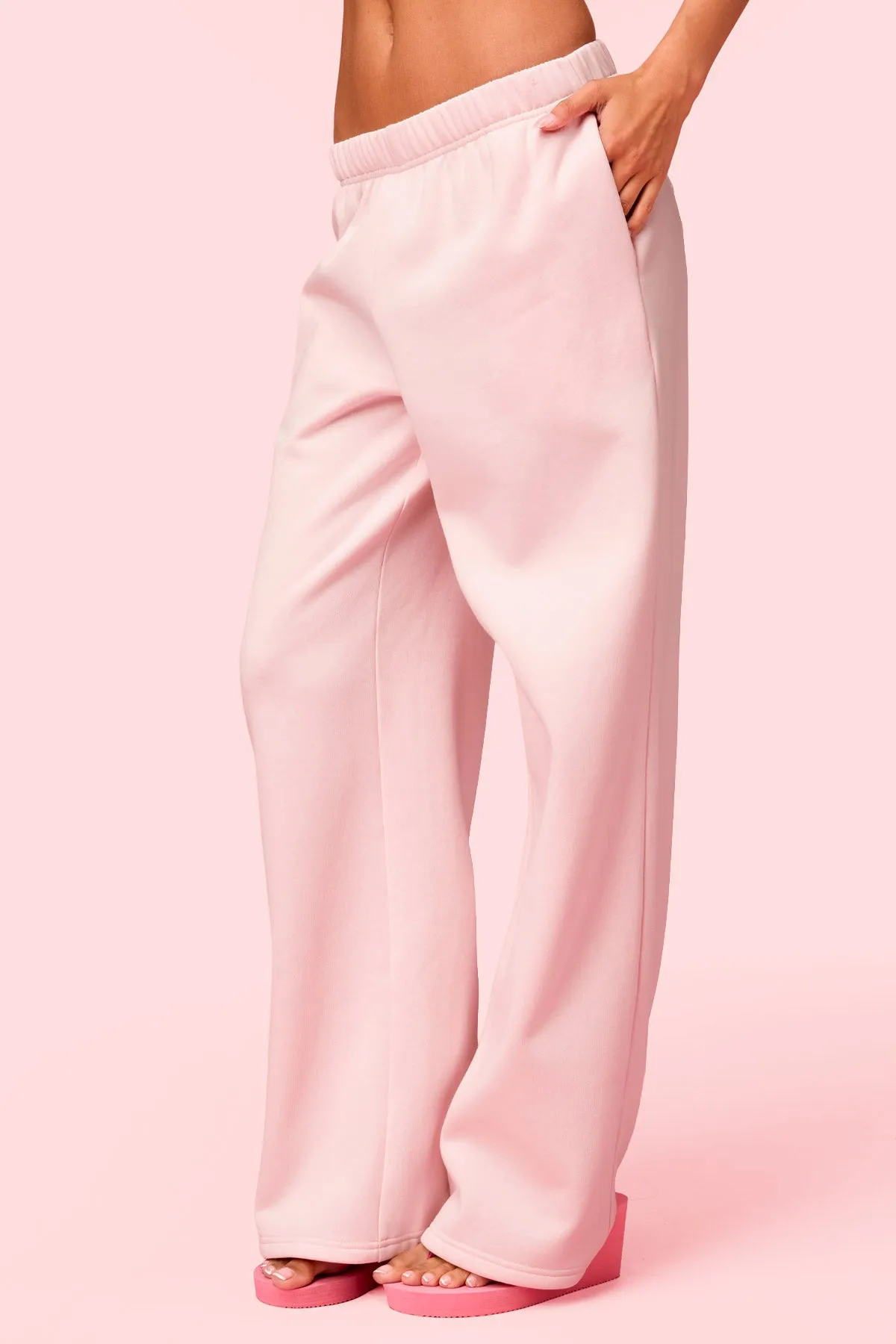 Edikted Hearts Barbie™ Baggy Sweatpants sold by Edikted product image thumbnail 4