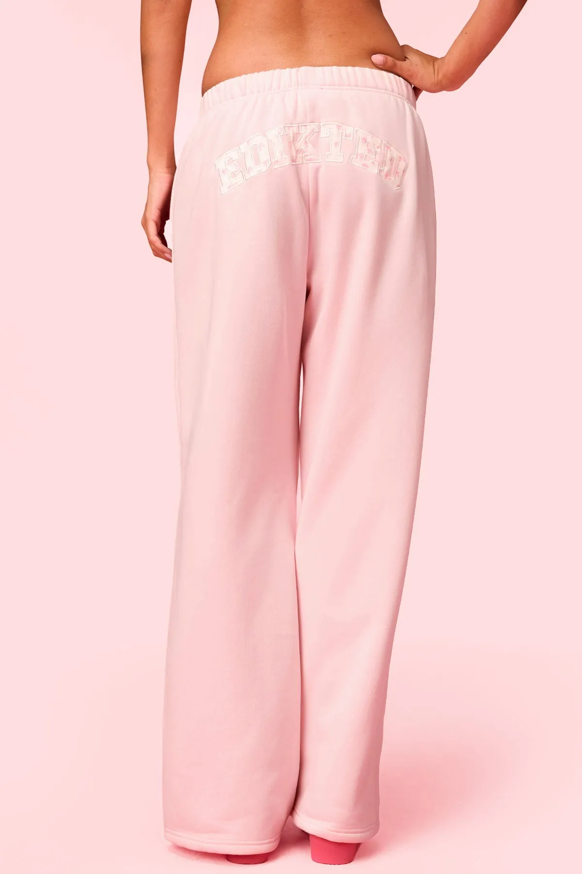 Edikted Hearts Barbie™ Baggy Sweatpants sold by Edikted product image thumbnail 5