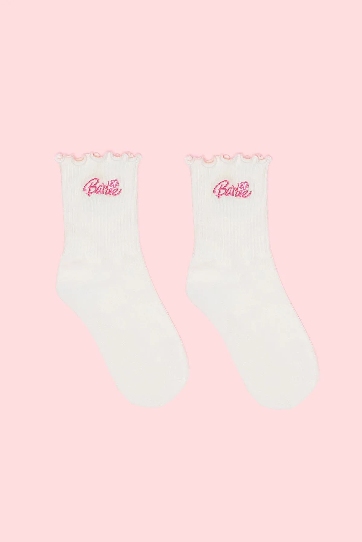 Barbie™ Frilly Socks sold by Edikted product image thumbnail 4