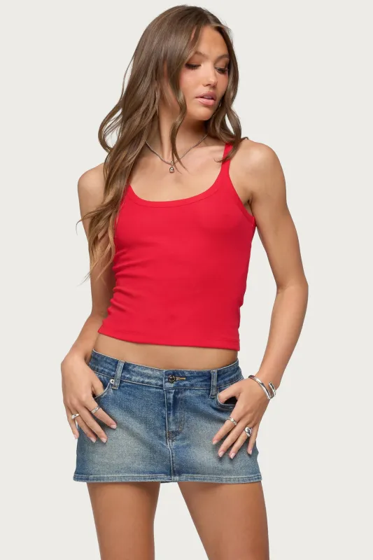 Basic Babe Tank Top made by Edikted