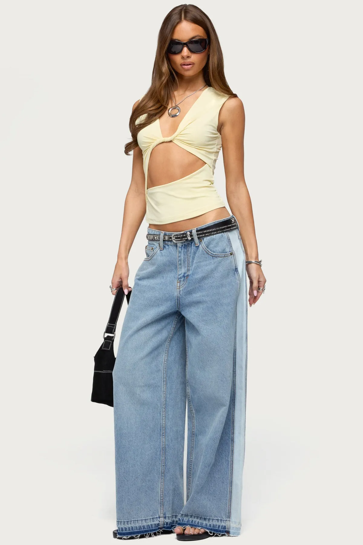 Miranda Twist Cutout Top sold by Edikted product image thumbnail 2
