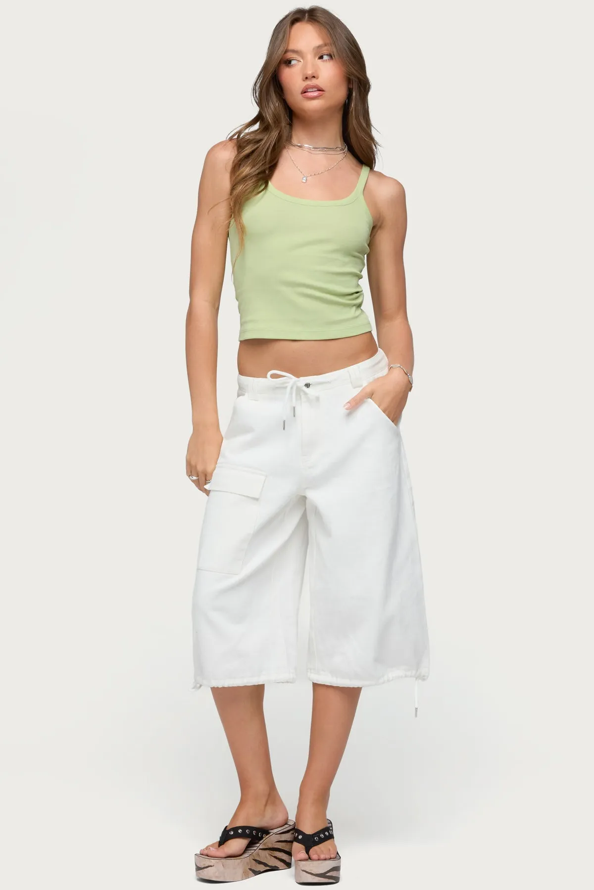 Basic Babe Tank Top sold by Edikted product image thumbnail 2
