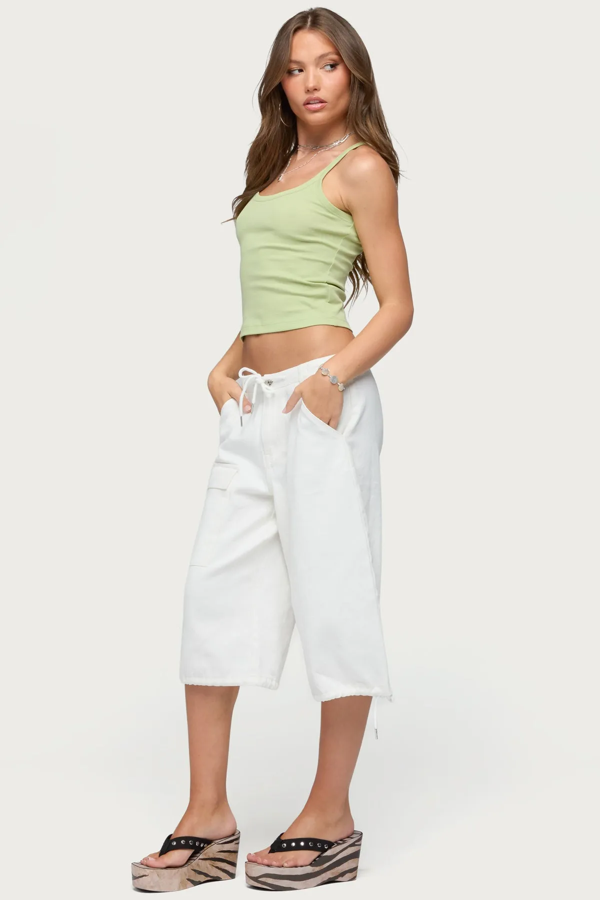 Basic Babe Tank Top sold by Edikted product image thumbnail 4