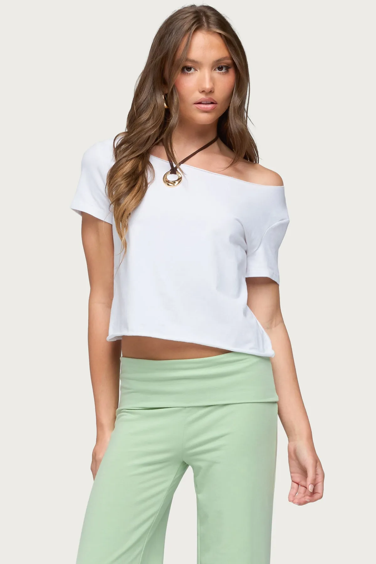 Dosie Off Shoulder Top sold by Edikted