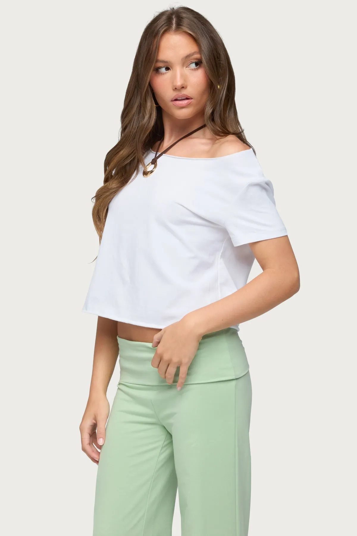 Dosie Off Shoulder Top sold by Edikted product image thumbnail 3