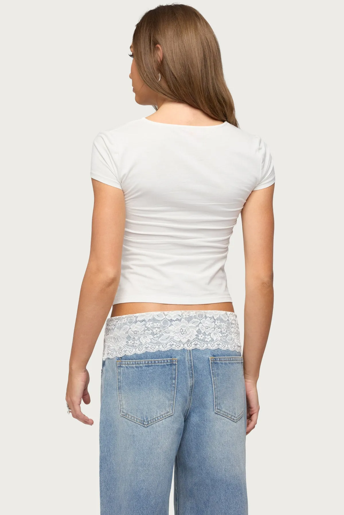 Meridia Cutout Top sold by Edikted product image thumbnail 5