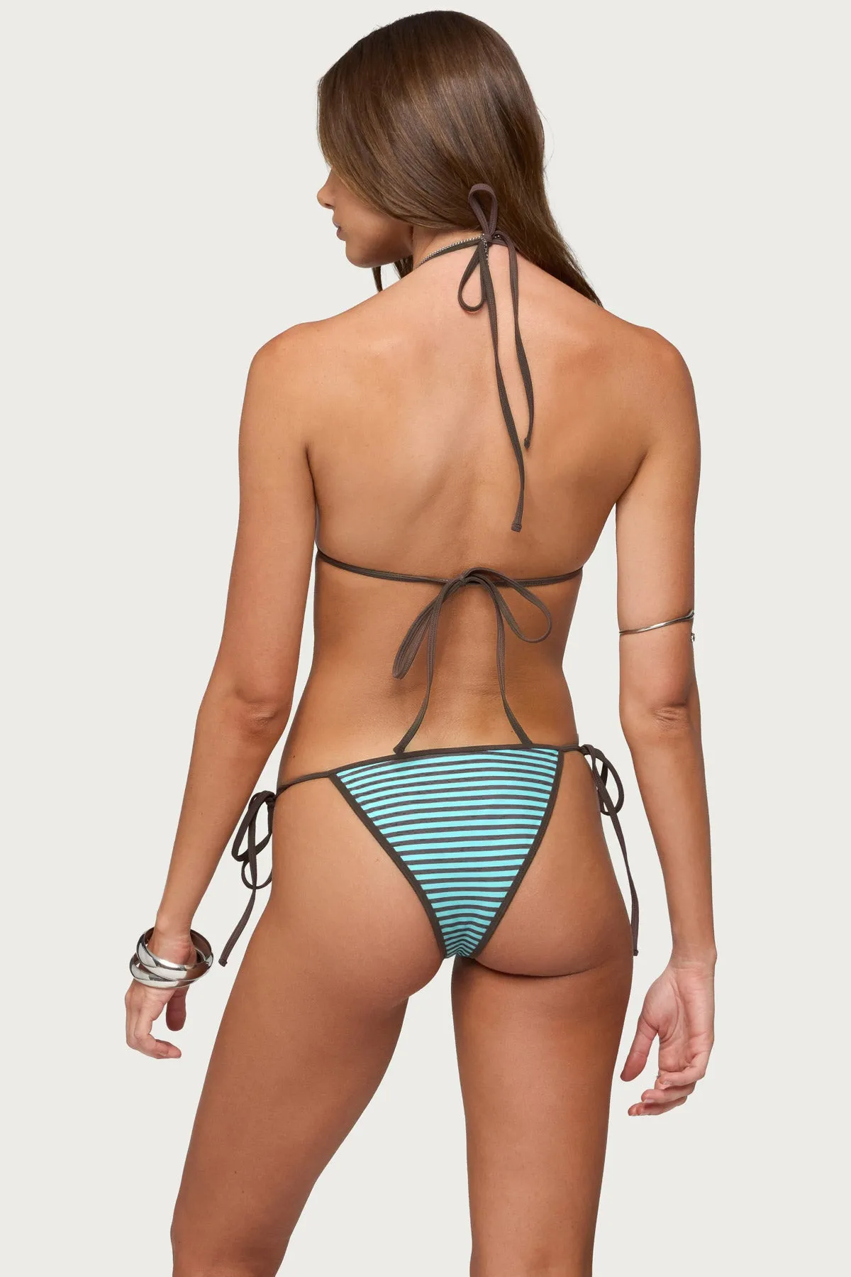 Ilona Reversible Striped String Bikini Bottom sold by Edikted product image thumbnail 5