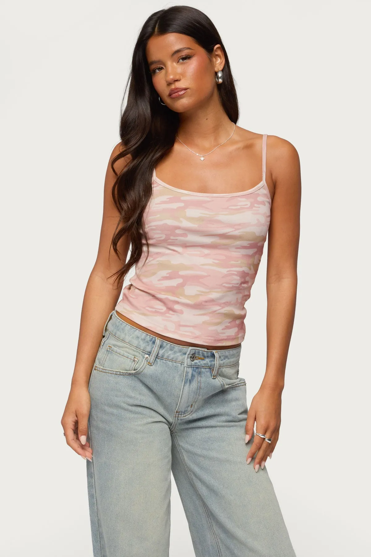Ciellah Camo Tank Top sold by Edikted