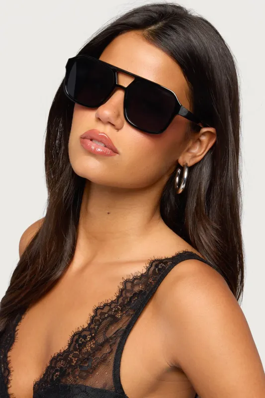 Sunkissed Square Sunglasses made by Edikted