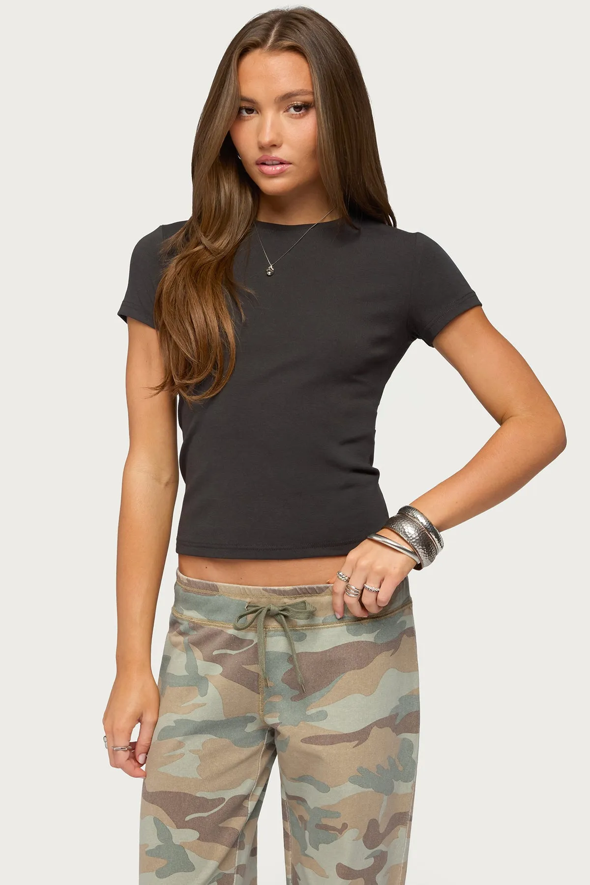 Edikted Vintage Studded T Shirt sold by Edikted product image thumbnail 3