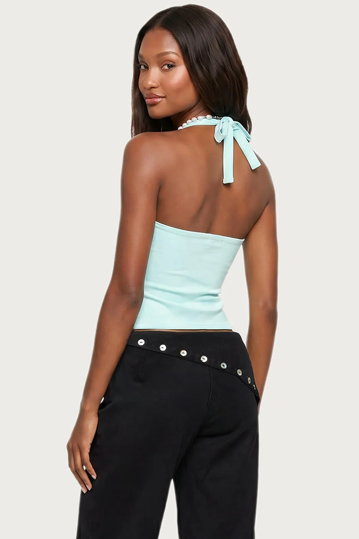 Dara Halter Top sold by Edikted product image thumbnail 5