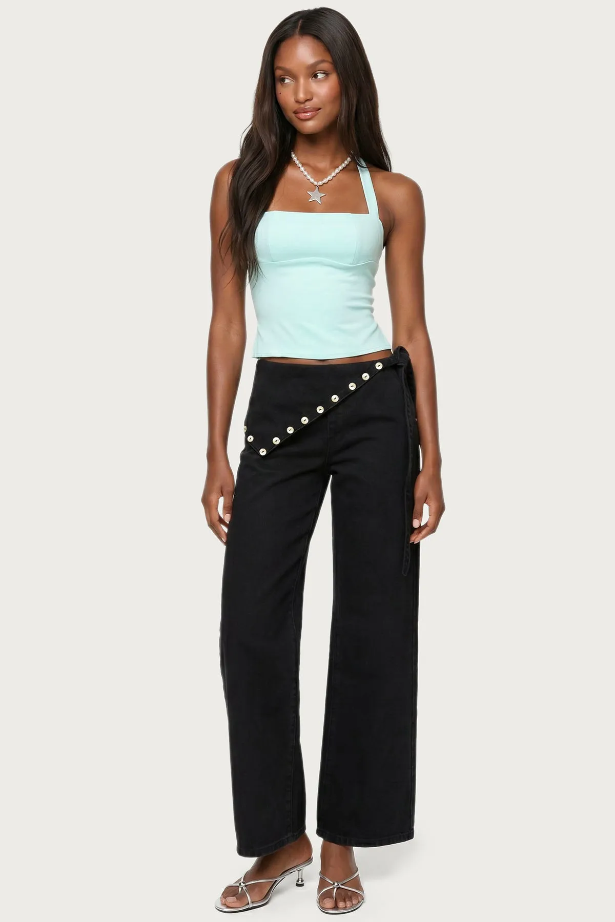 Dara Halter Top sold by Edikted product image thumbnail 4
