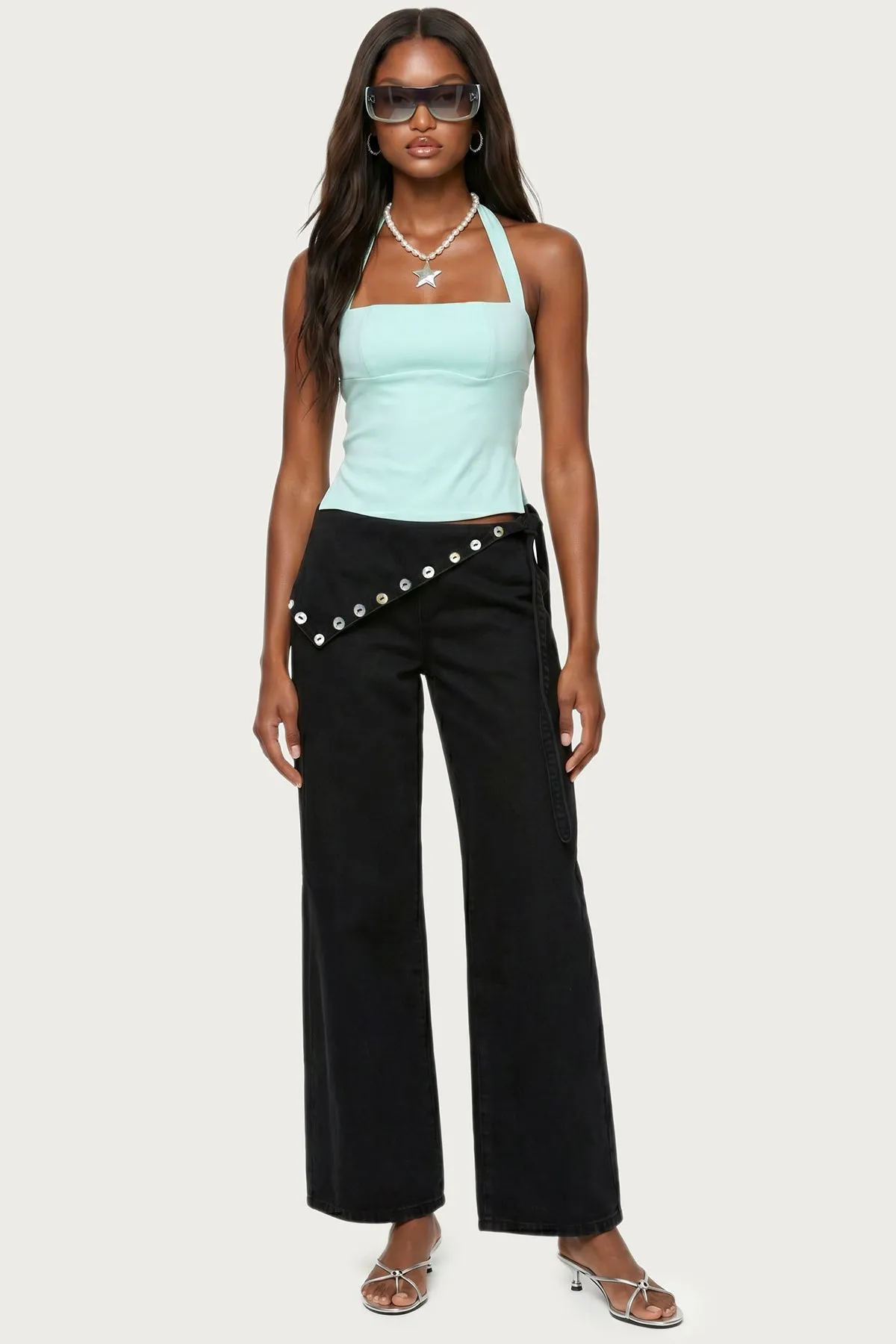 Dara Halter Top sold by Edikted product image thumbnail 2