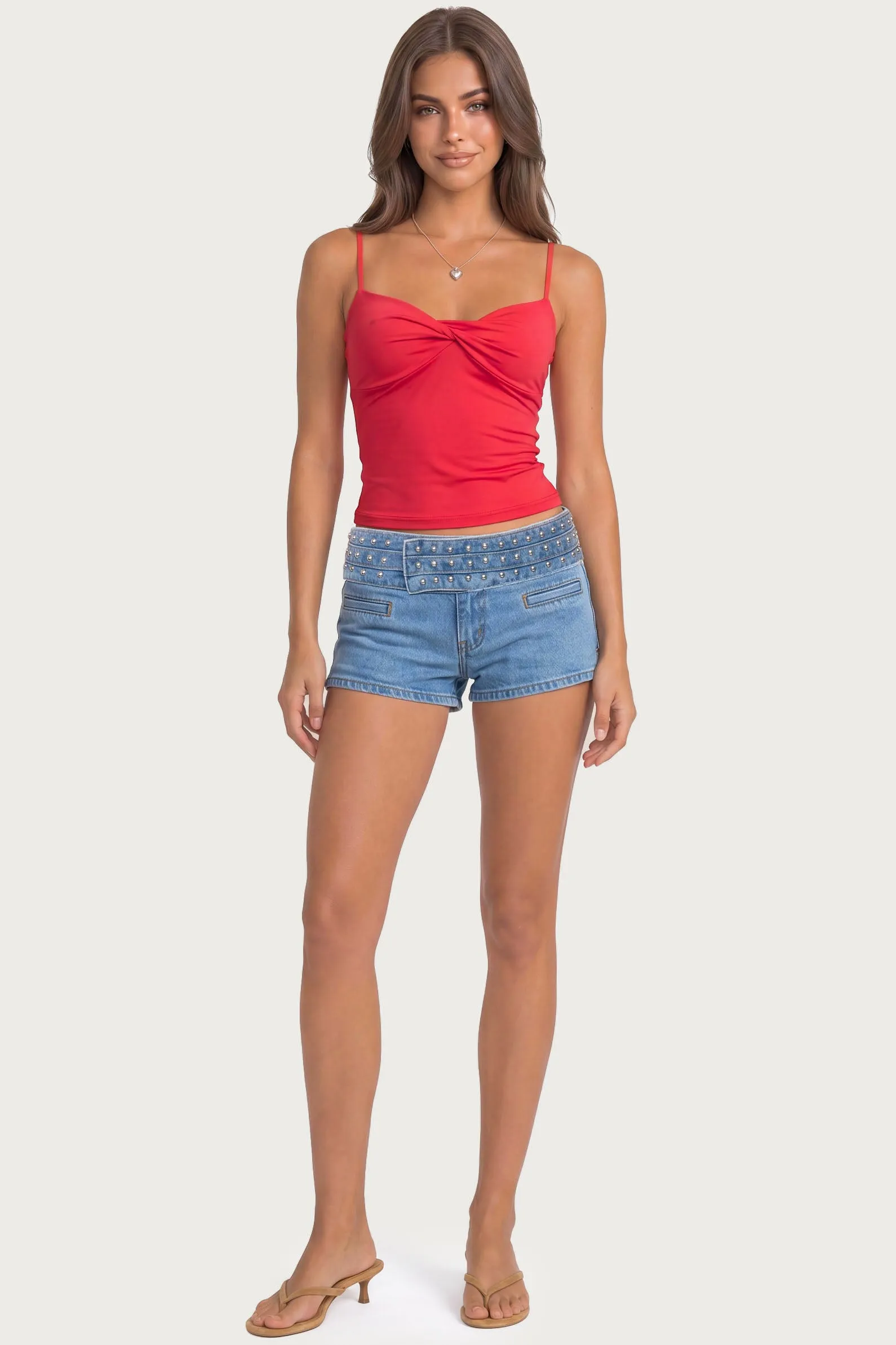 Pyper Twisted Tank Top sold by Edikted product image thumbnail 4