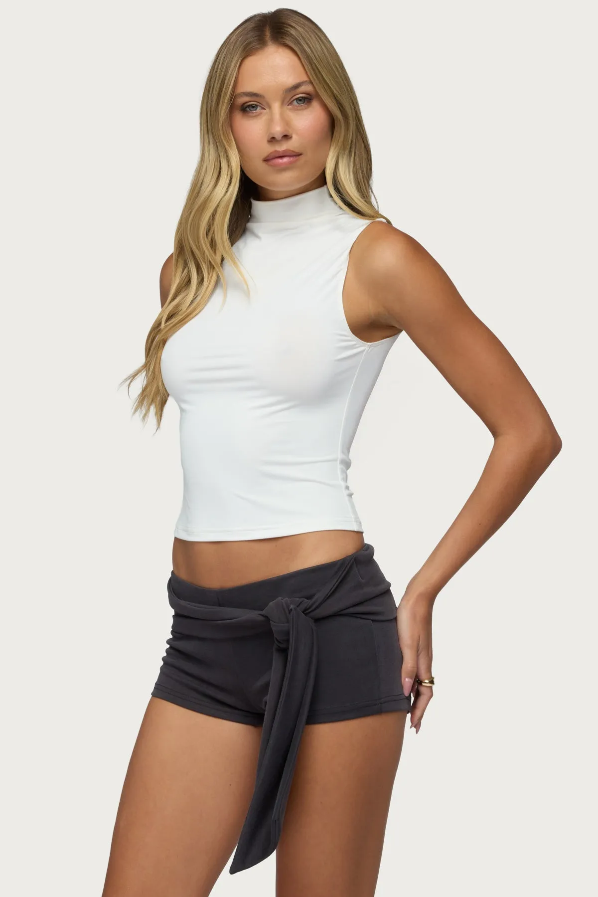 Mykaylah High Neck Top sold by Edikted product image thumbnail 3