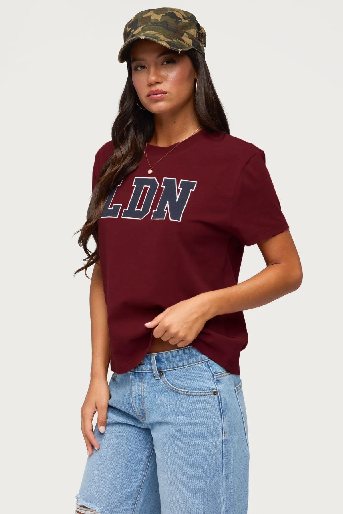 LDN T Shirt sold by Edikted product image thumbnail 4