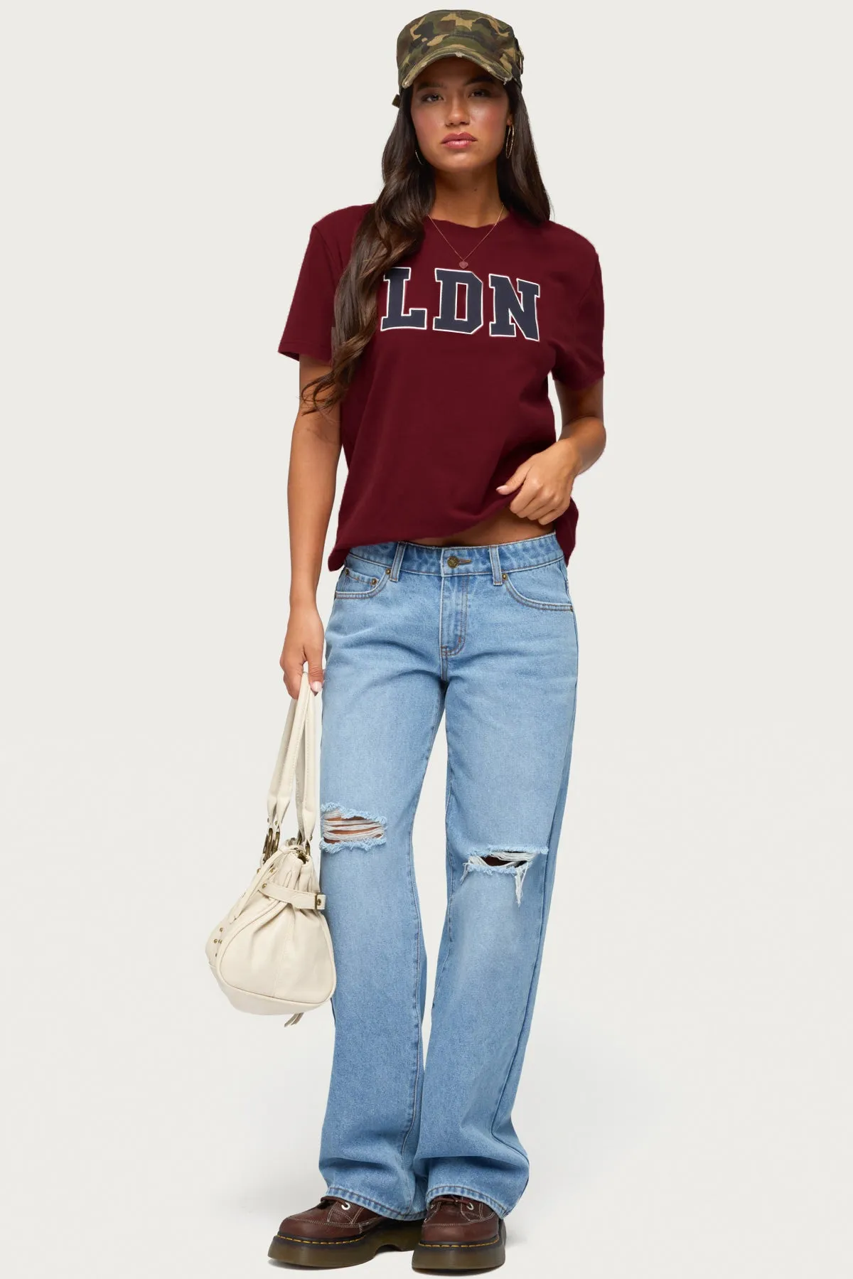 LDN T Shirt sold by Edikted product image thumbnail 3
