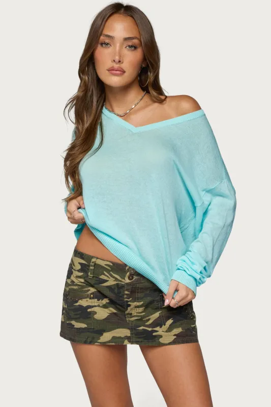 Geara Knit Long Sleeve Top made by Edikted
