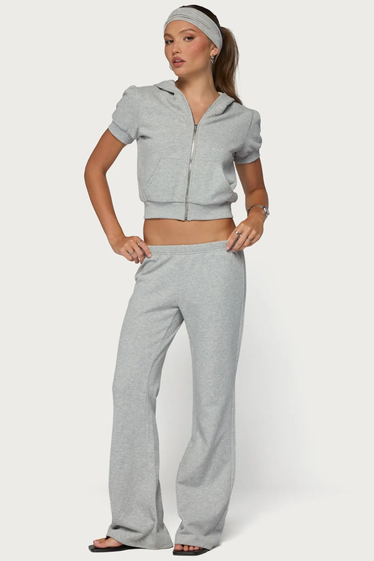 Rachel Short Sleeve Hooded Top sold by Edikted product image thumbnail 5