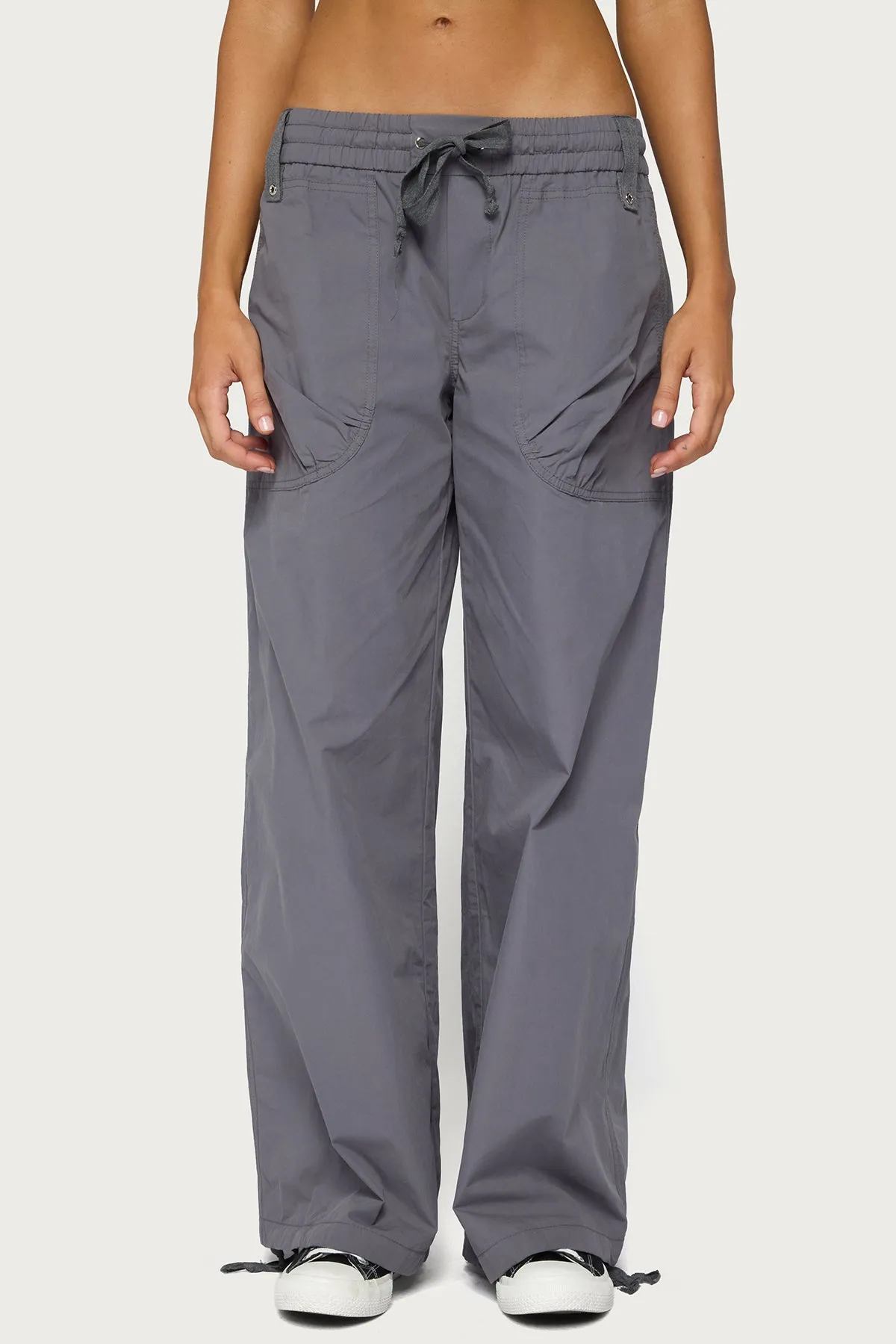 Kathleen Oversized Cotton Cargo Pants sold by Edikted product image thumbnail 2