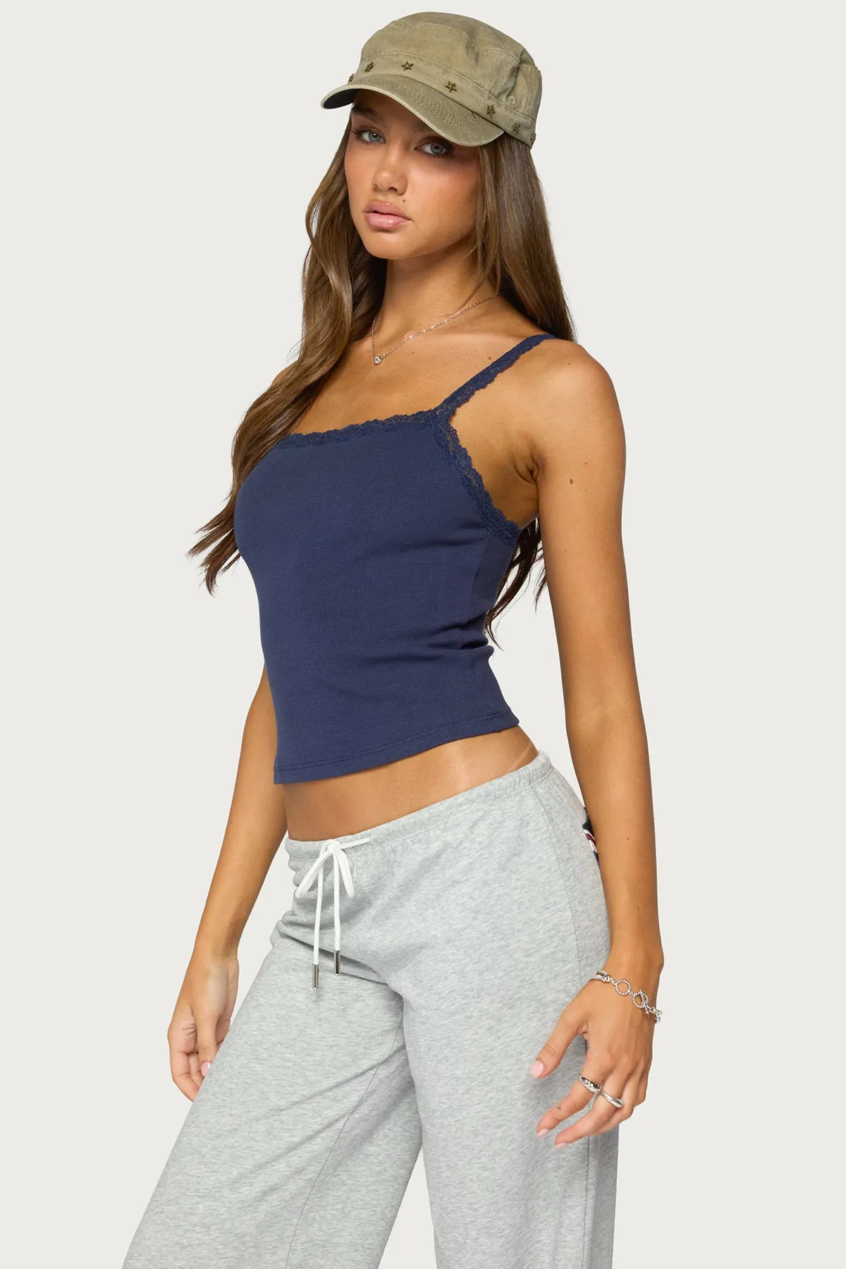 Luschia Lacey Tank Top sold by Edikted product image thumbnail 3