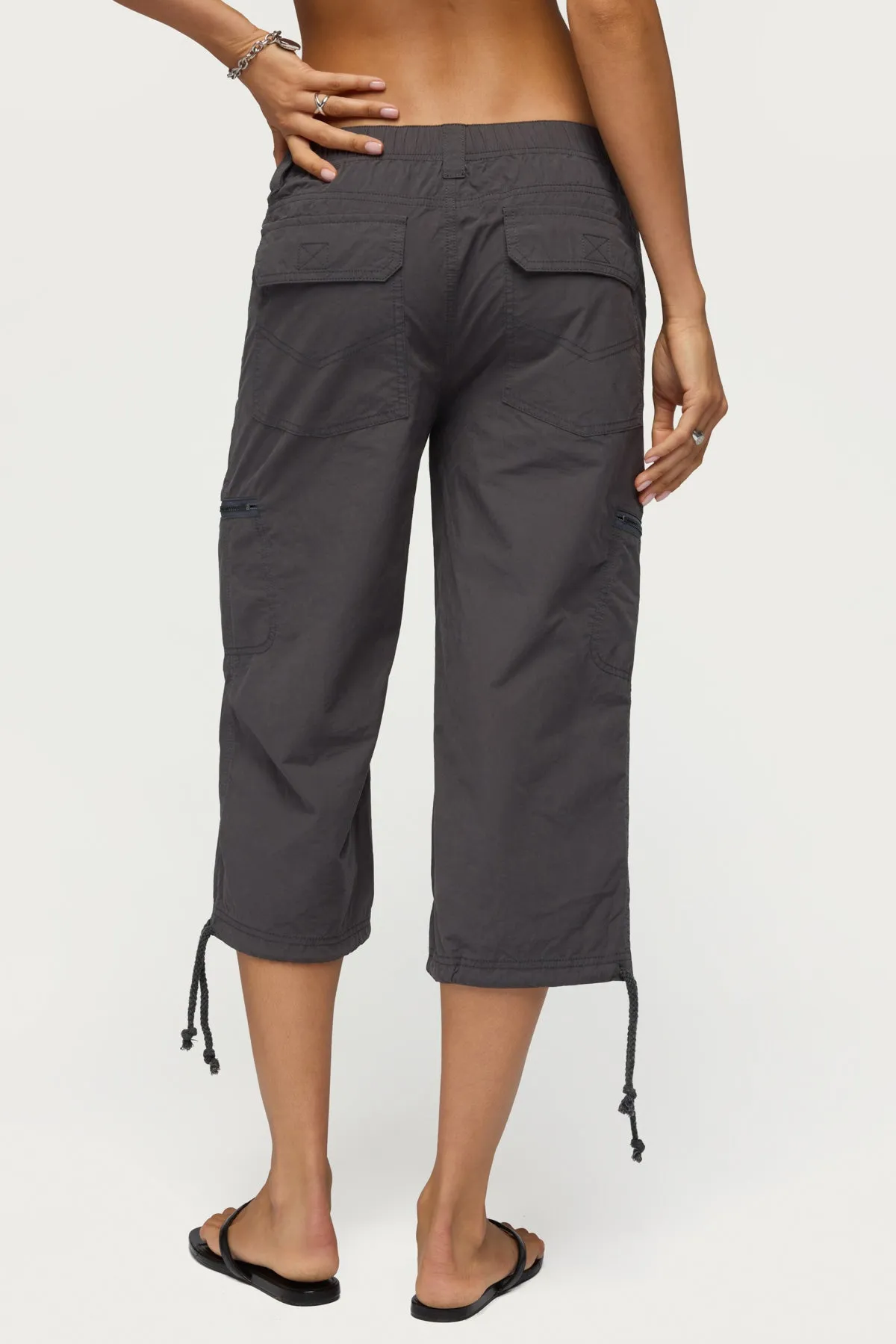 Lilith Cargo Capri Pants sold by Edikted product image thumbnail 4