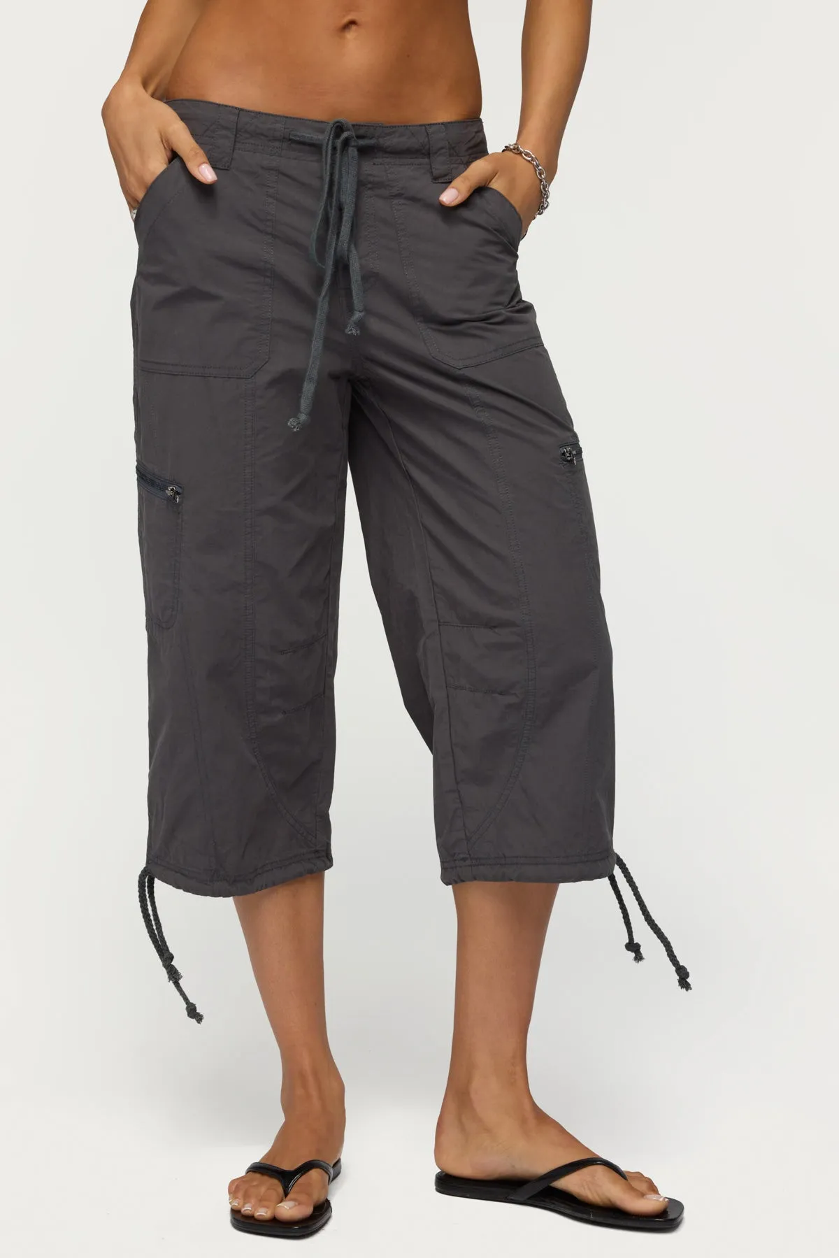 Lilith Cargo Capri Pants sold by Edikted product image thumbnail 2