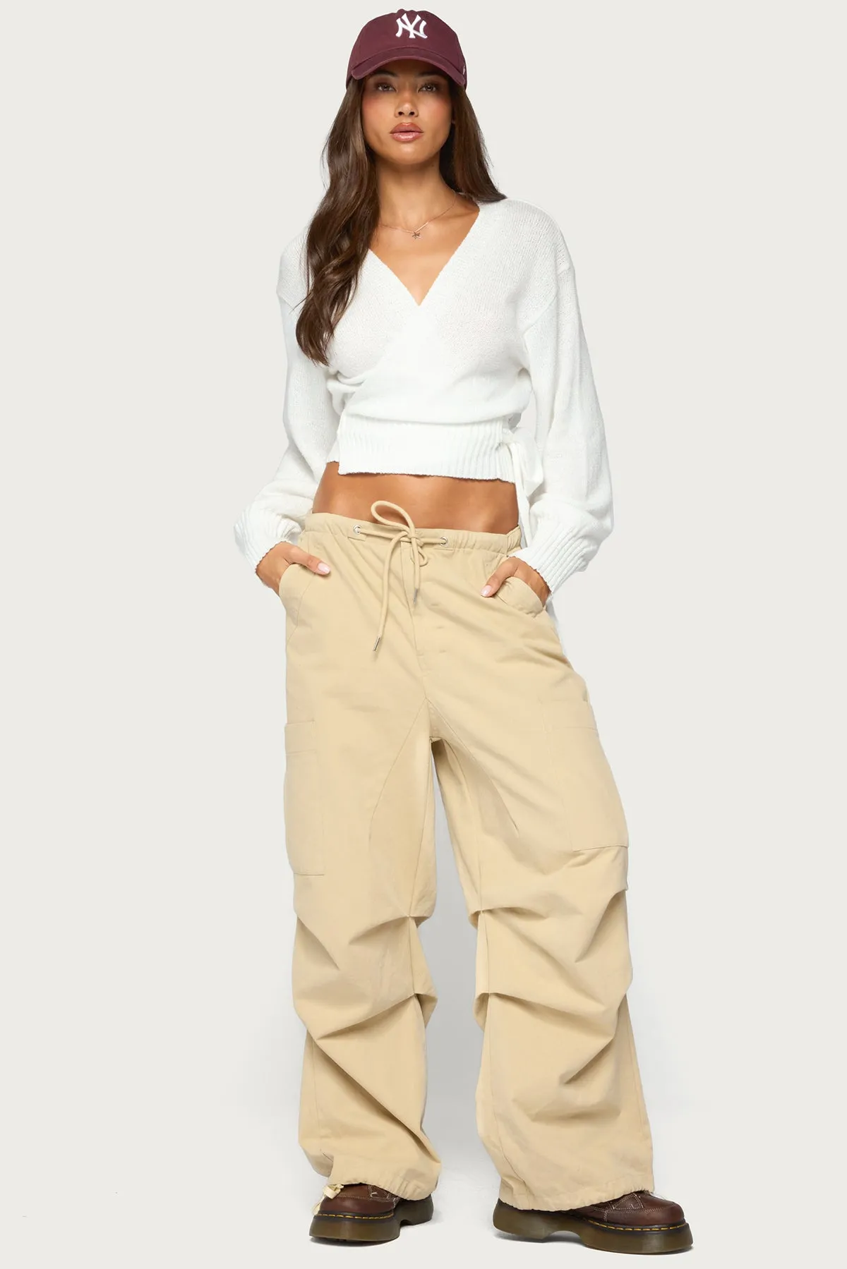 Stella Wrap Knit Cardigan sold by Edikted product image thumbnail 2