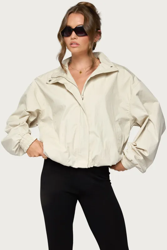 Rooney High Neck Jacket made by Edikted