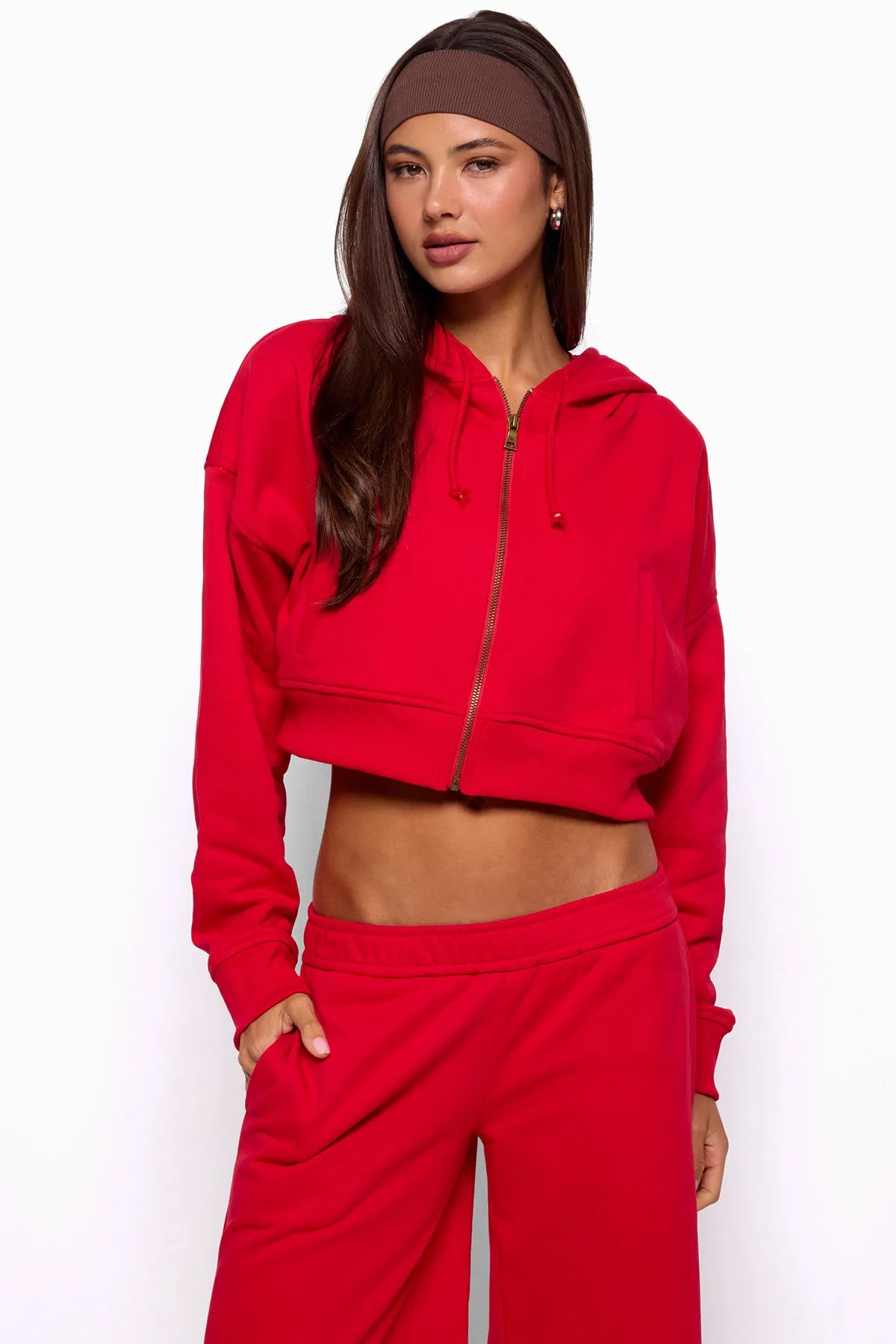 Byrdi Zip Up Hoodie sold by Edikted product image thumbnail 3