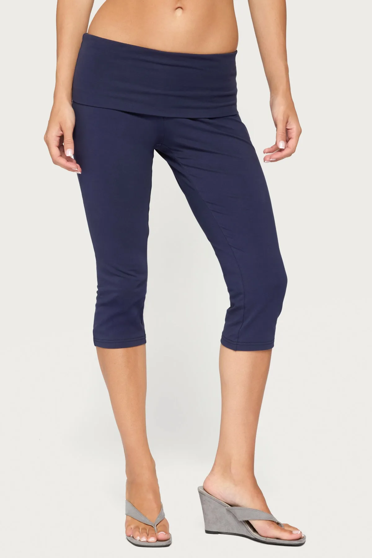 Rocio Foldover Capri Pants sold by Edikted product image thumbnail 3