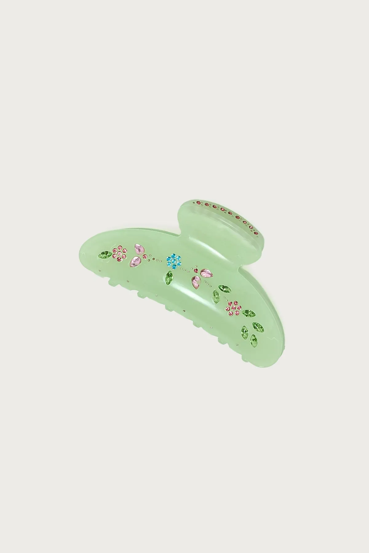 Floral Rhinstone Claw Clip sold by Edikted product image thumbnail 2