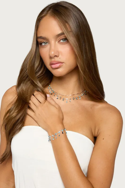 Sea Stone Necklace & Bracelet Pack made by Edikted