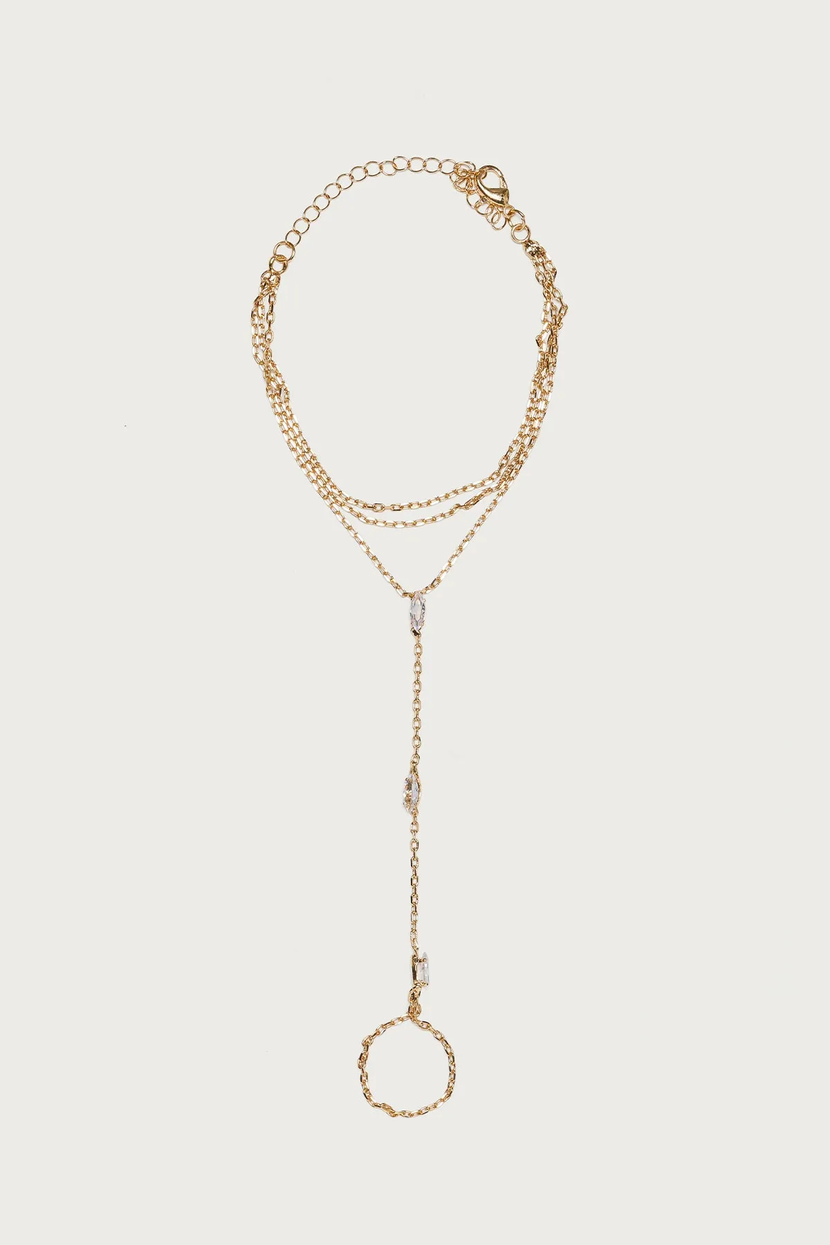 Faux Crystal Handchain sold by Edikted product image thumbnail 2
