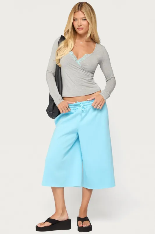 Amika Oversized Bermuda Shorts made by Edikted