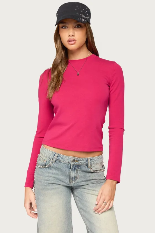Kiyan Long Sleeve T Shirt made by Edikted