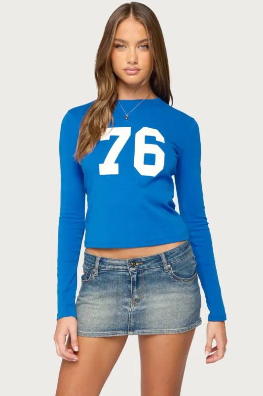 76 Long Sleeve T Shirt made by Edikted