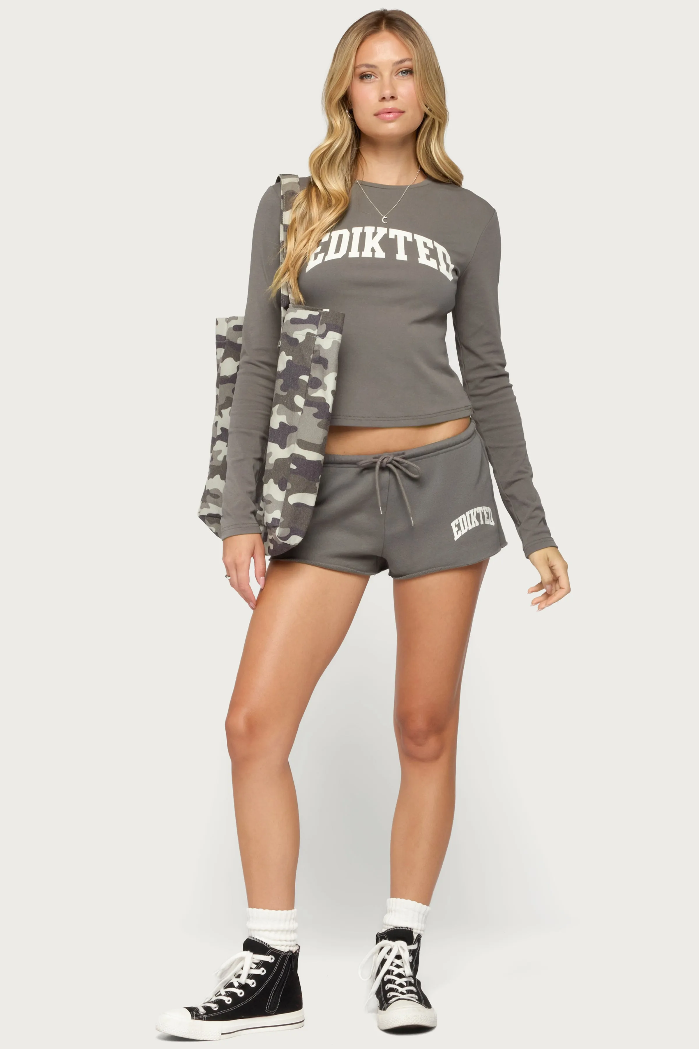 Sporty Babe Edikted Micro Shorts sold by Edikted
