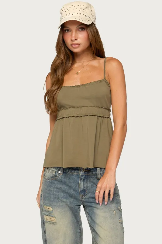 Zepher Lettuce Tank Top made by Edikted