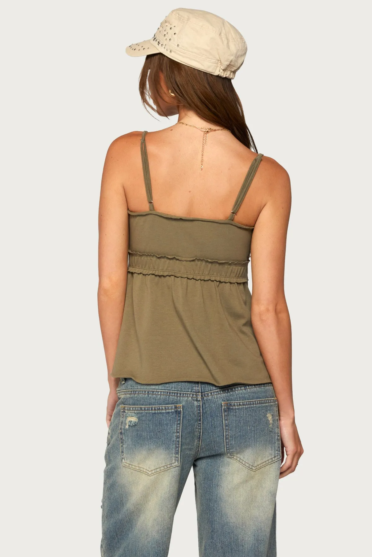 Zepher Lettuce Tank Top sold by Edikted product image thumbnail 5