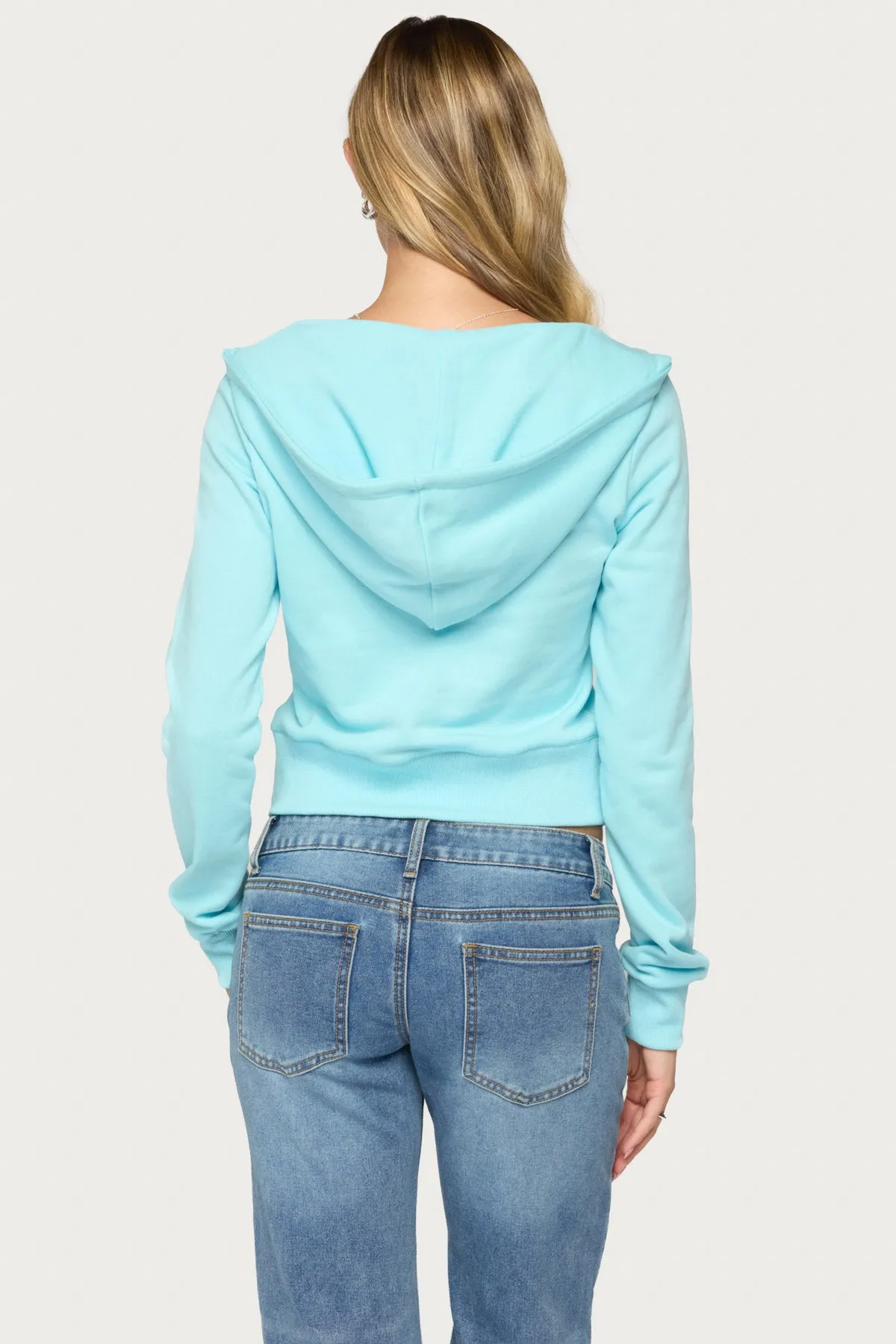 Ilisa Hooded Long Sleeve Top sold by Edikted product image thumbnail 5
