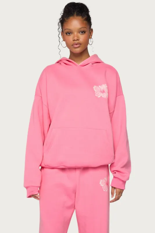 Tropical Bloom Hoodie made by Edikted