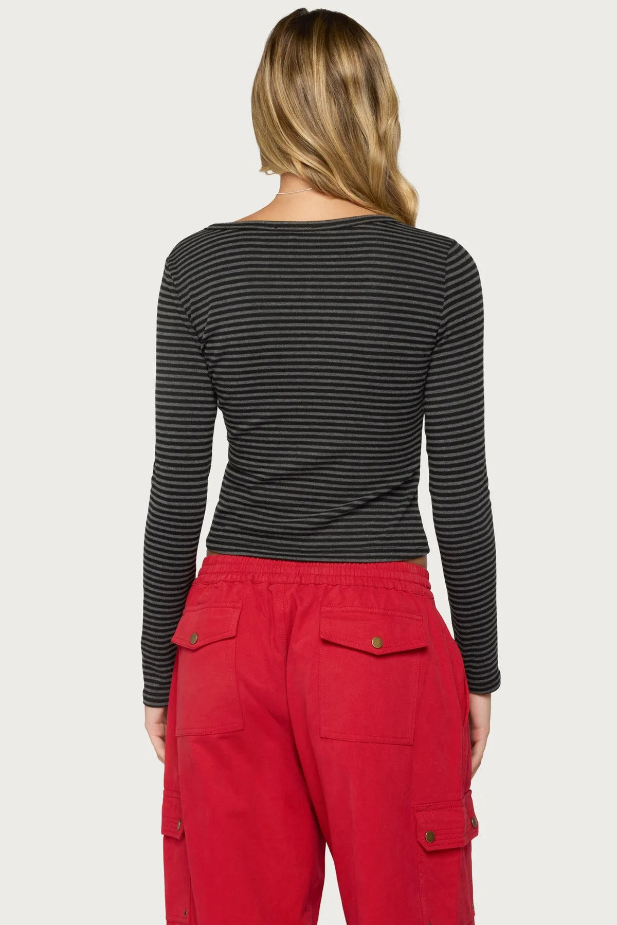 Jocelyn Striped Top sold by Edikted product image thumbnail 4