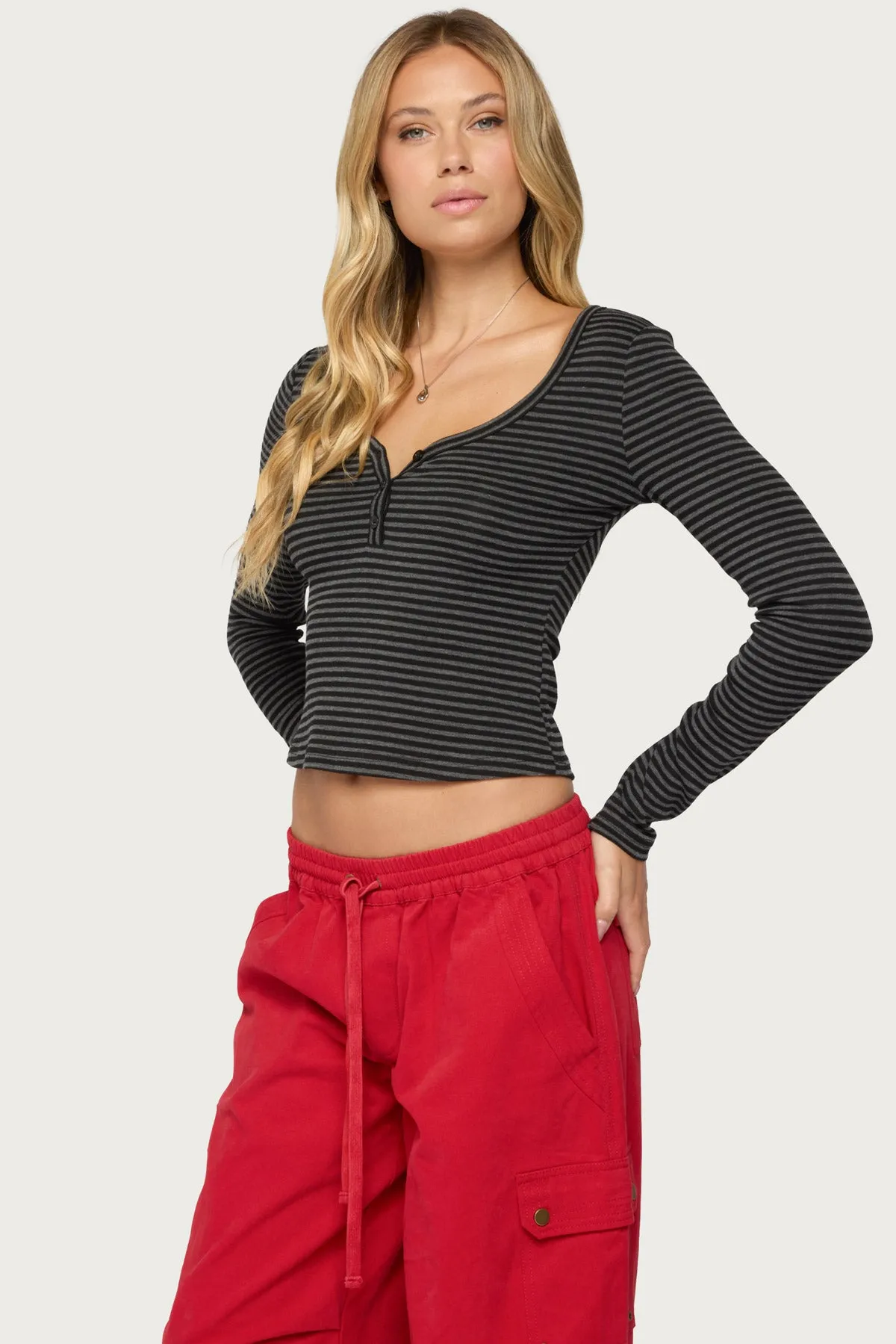 Jocelyn Striped Top sold by Edikted product image thumbnail 3