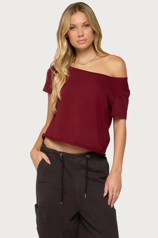 Dosie Off Shoulder Top made by Edikted