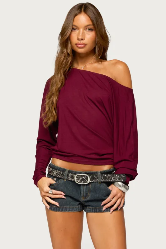 Pazzy Off Shoulder Top made by Edikted