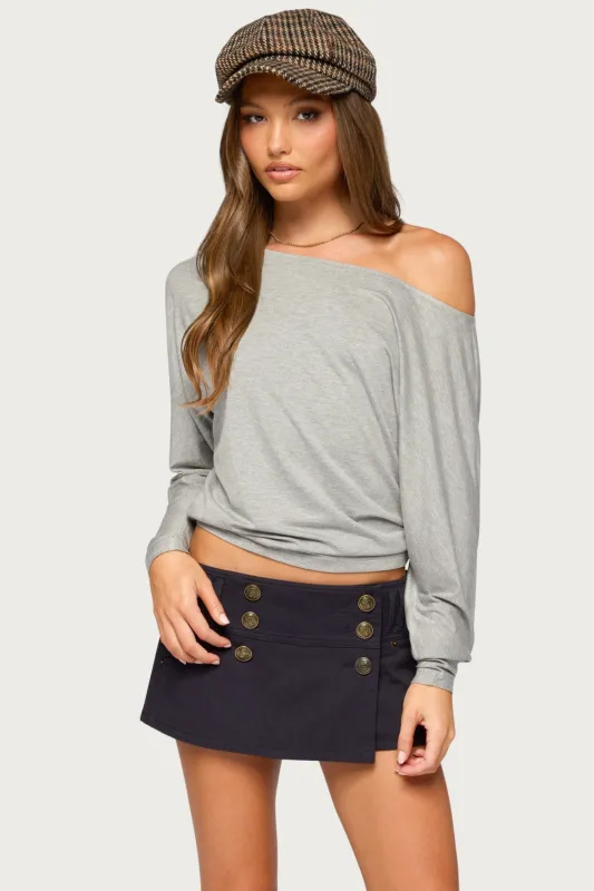 Pazzy Off Shoulder Top made by Edikted