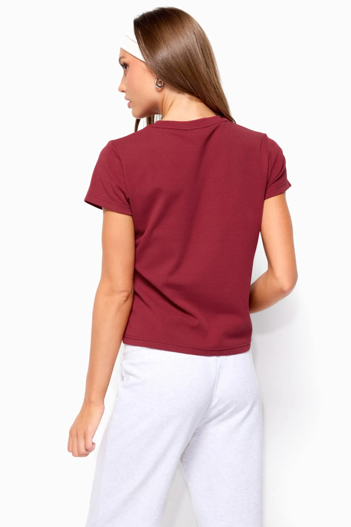 Perfect Basic T Shirt sold by Edikted product image thumbnail 3