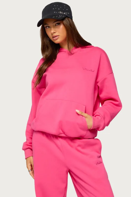 Basic Girl Oversized Edikted Hoodie made by Edikted