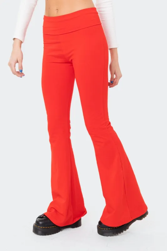 Naomi Flared Leggings sold by Edikted